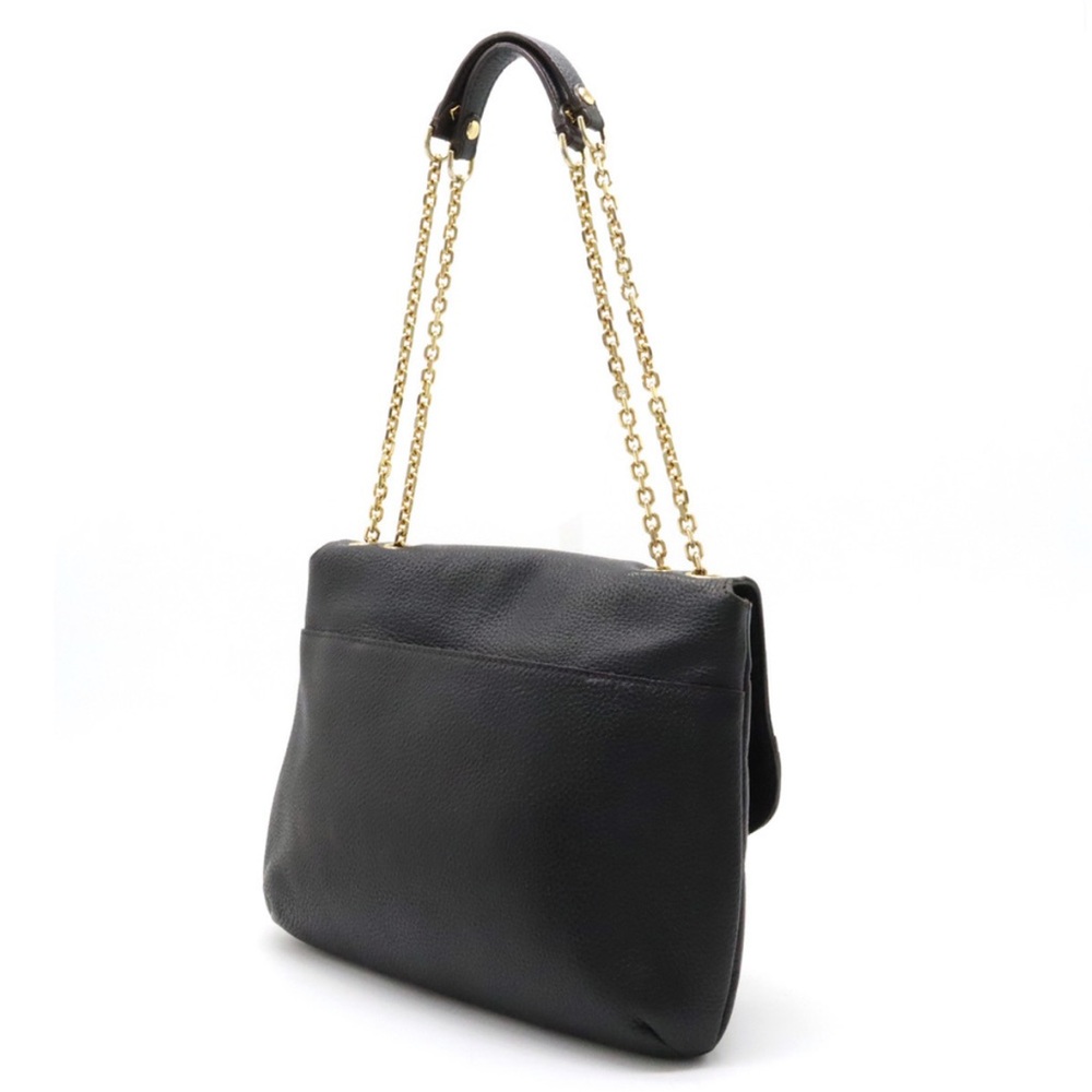 MCM Black Shoulder Bag stud with Gold Chain - Picture 2 of 9